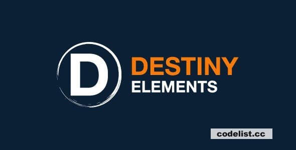 Destiny Elements - The #1 Element Addon for Breakdance - v1.8.7