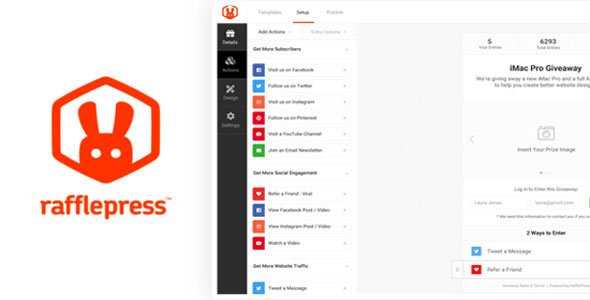 RafflePress Pro v1.12.2 - The Best WordPress Giveaway Plugin