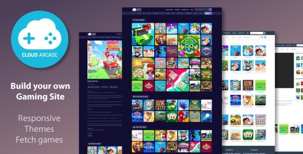 CloudArcade v1.9.0 - HTML5 / Web Game Portal CMS - nulled