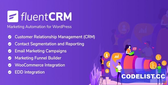 FluentCRM v2.9.4.8 - Marketing Automation For WordPress