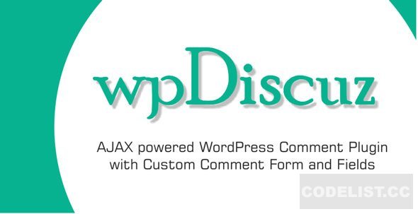 wpDiscuz - #1 WordPress Comment Plugin - v7.6.28
