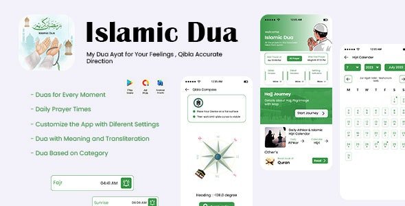 Islamic Dua v1.0 - Hijri Calendar - Hijri Islamic Calendar - YThe Islamic Calendar - Muslim Apps
