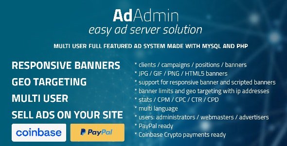 AdAdmin v4.2.6 - Easy full featured ad server