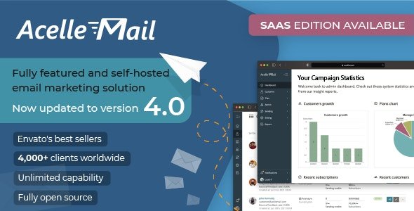 Acelle 4.0.26 - Email Marketing Web Application - nulled