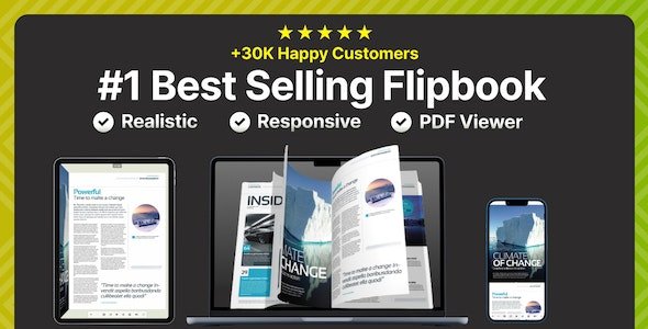 Real3D FlipBook - WordPress Plugin - v4.9.0.7