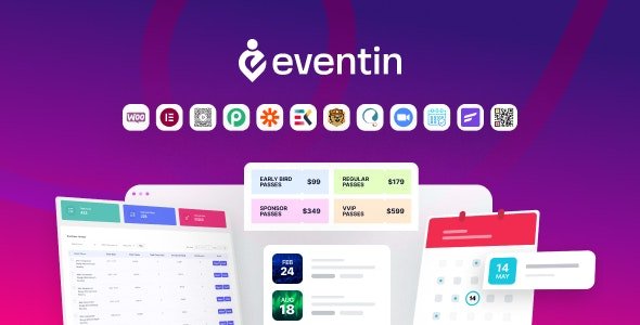 WP Eventin - Events Manager & Tickets Selling Plugin for WooCommerce - v4.0.11