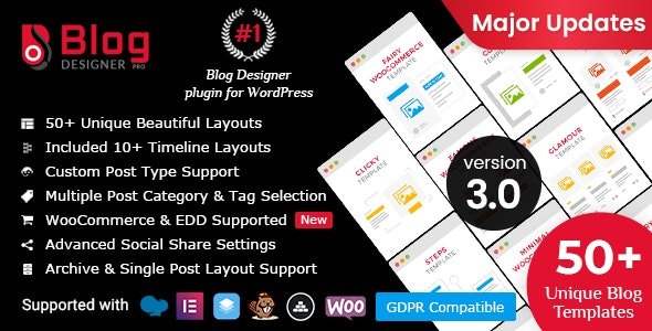 Blog Designer PRO for WordPress - v3.4.8