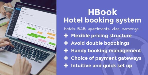 HBook v2.1.4 - Hotel booking system - WordPress Plugin