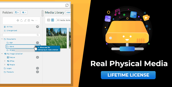 WordPress Real Physical Media - Physical Media Folders & SEO Rewrites - v1.5.89