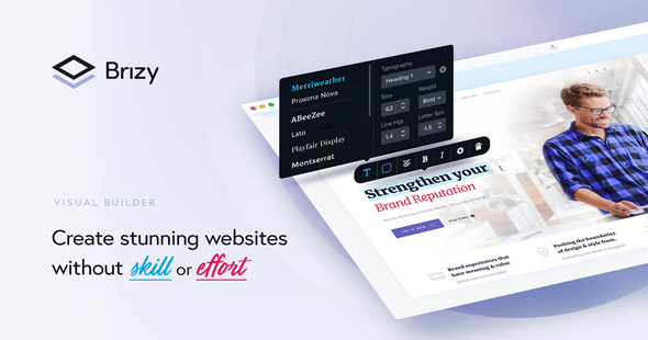 Brizy Pro v2.4.38 - WordPress Builder Plugin