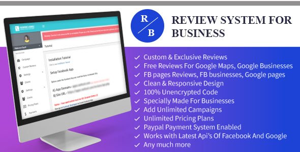 Facebook And Google Reviews System For Businesses v1.4