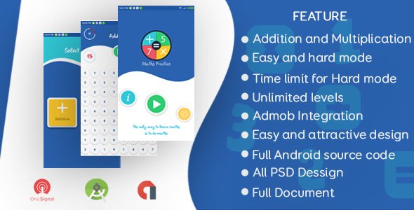 Maths Practice Mobile App