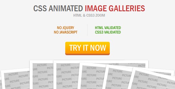 CSS Animated Image Galleries