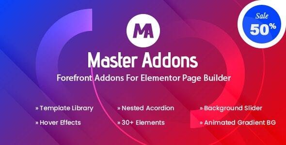 Master Addons for Elementor (Pro) v2.0.6.6