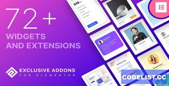Exclusive Addons Pro for Elementor v1.5.5