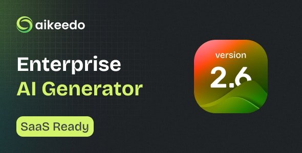 Aikeedo AI v3.6.7 - SAAS - OpenAI - AI Chat, Video, Image, Voice, Content, Code - Nano Banana Pro - FLUX.2