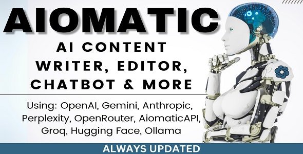 AIomatic v2.6.4 - Automatic AI Content Writer